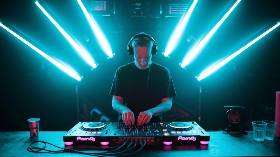 Techno Music Radiates Bold Vibes