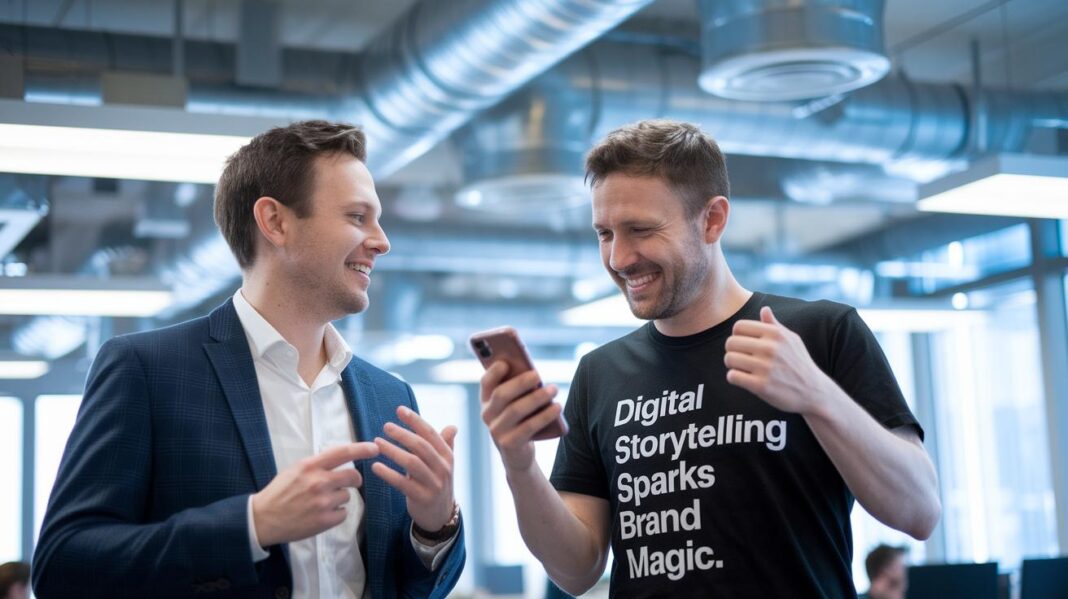 Digital Storytelling In Marketing Sparks Brand Magic