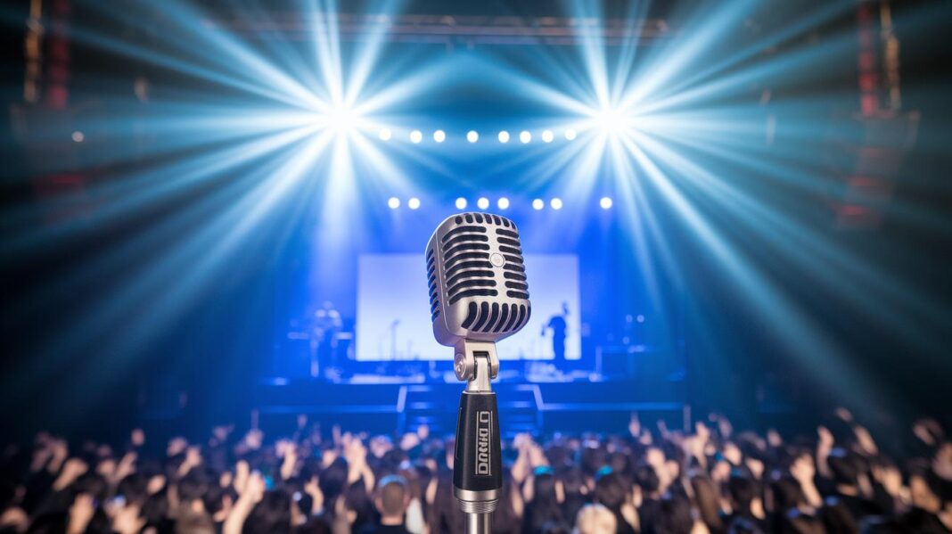 Dynamic Mic For Live Performance Rocks The Stage